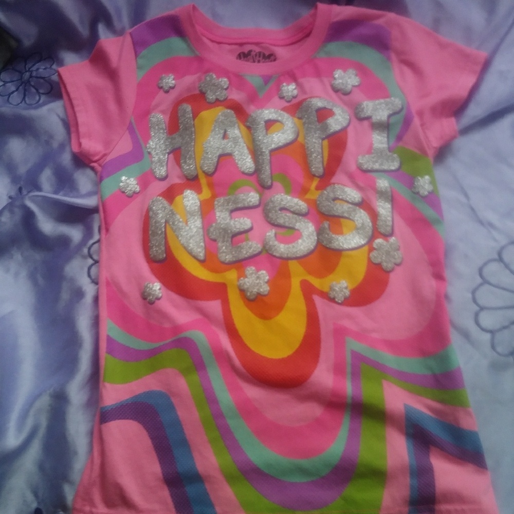 Never worn "Happiness" shirt